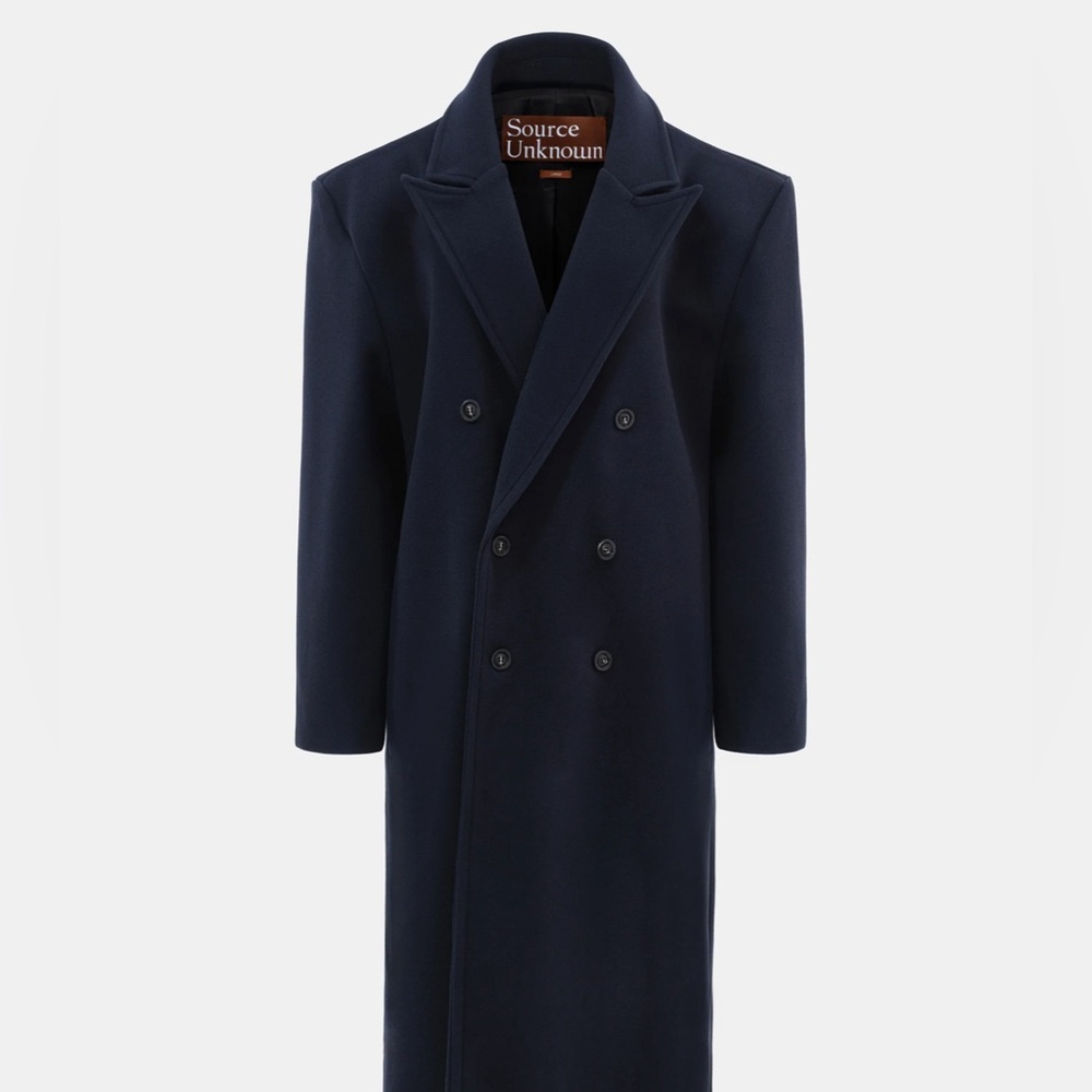 Source unknown navy Wallis coat